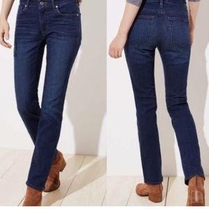 Ann Taylor Loft Curvy Straight Jeans NWT